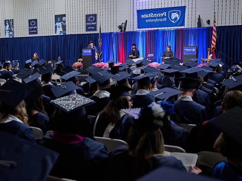 Penn State Brandywine commencement ceremony